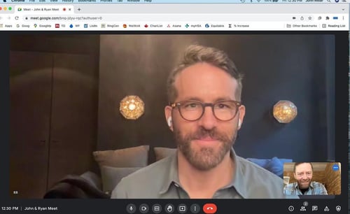 Ryan Reynolds with Water First