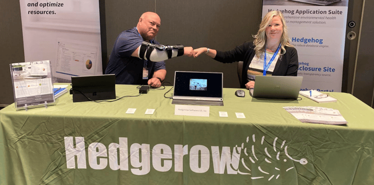 TEHA Booth Hedgerow Staff